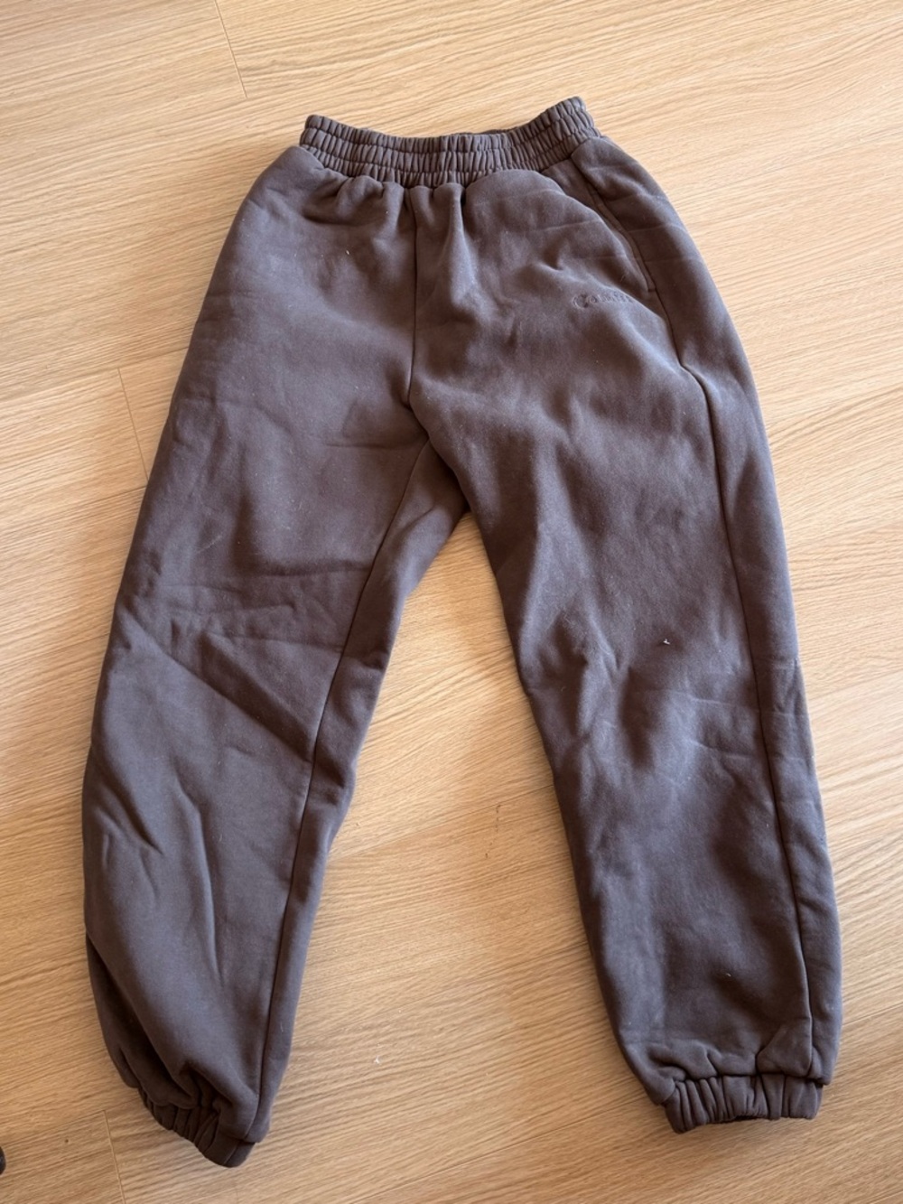 Comfrt brown sweatpants joggers